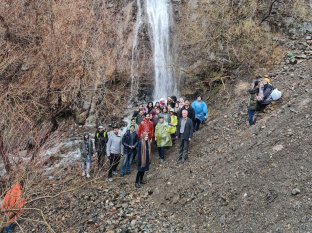 کوه نوردی خانوادگی دانشجویان دانشکده پزشکی برگزار شد